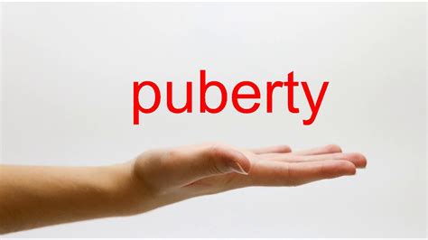 how do you pronounce puberty.